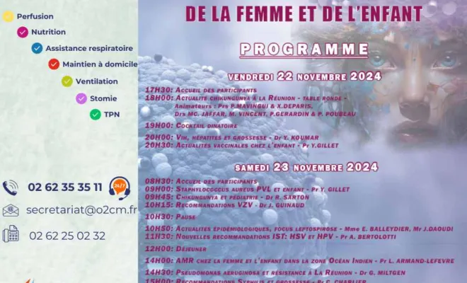 Journées Réunionnaises d'Infectiologie. ?, Saint-Paul, O2CM